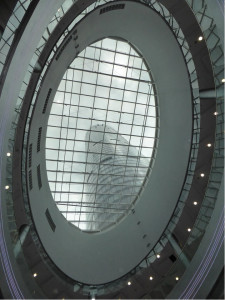Sky Tower visto dall'interno
