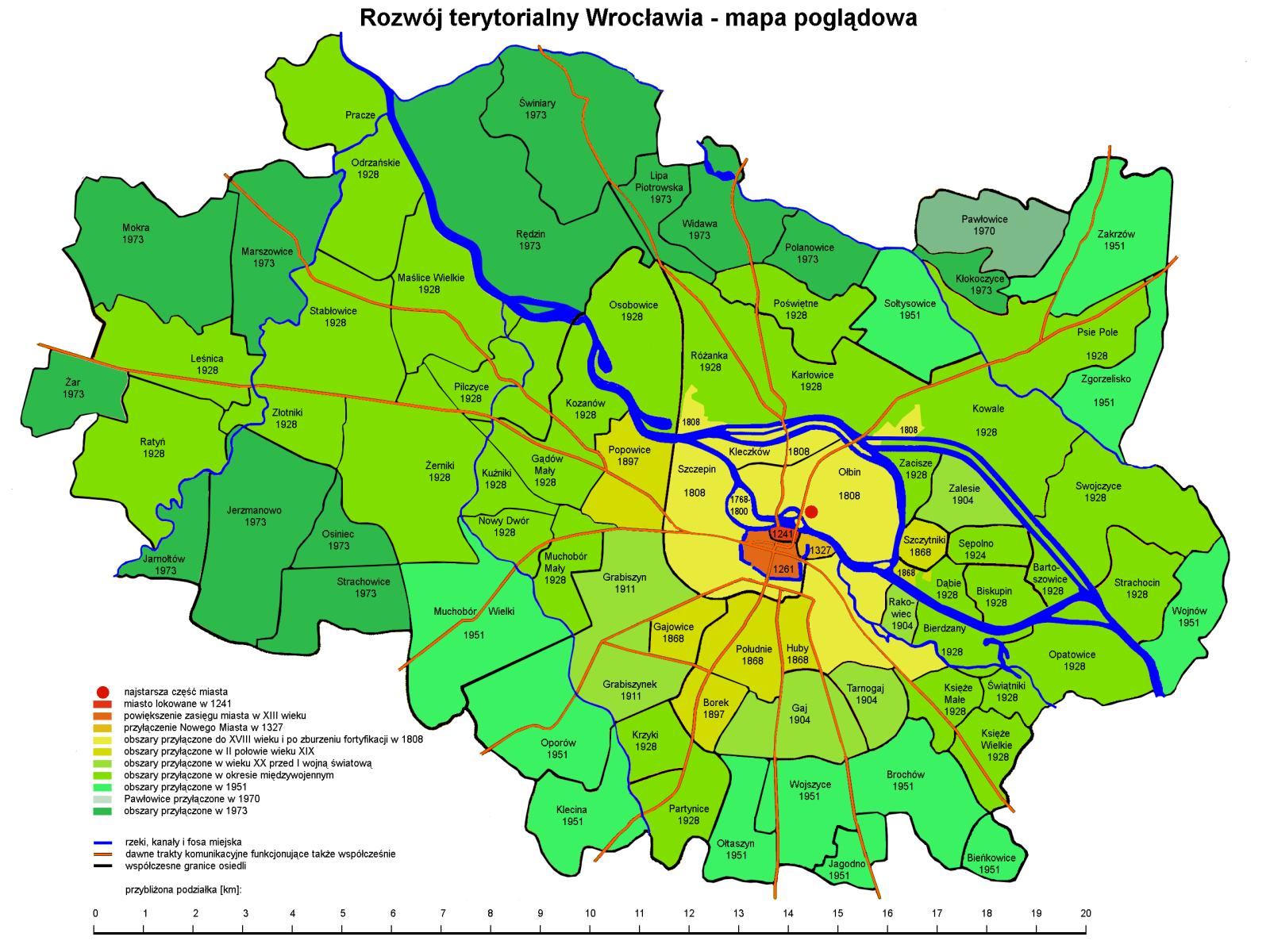 Mappa Distretti