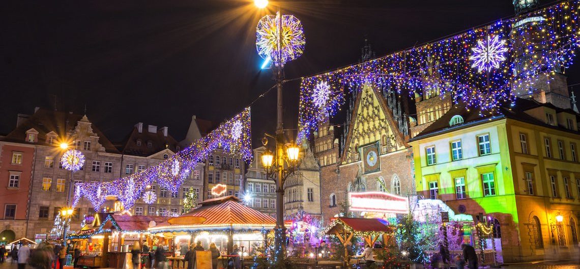 Foto Di Mercatini Di Natale.I Mercatini Di Natale A Breslavia Il Rynek E La Magia Del Natale